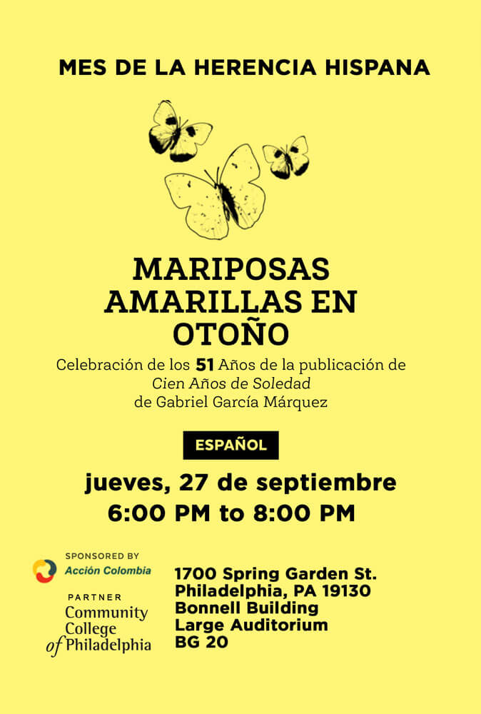 mariposas Evento Gabo CCP